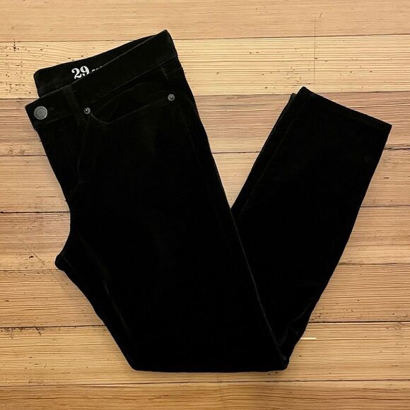 J. Crew velvet toothpick cotton jeans. Size 29, ankle. - Picture 9 of 10